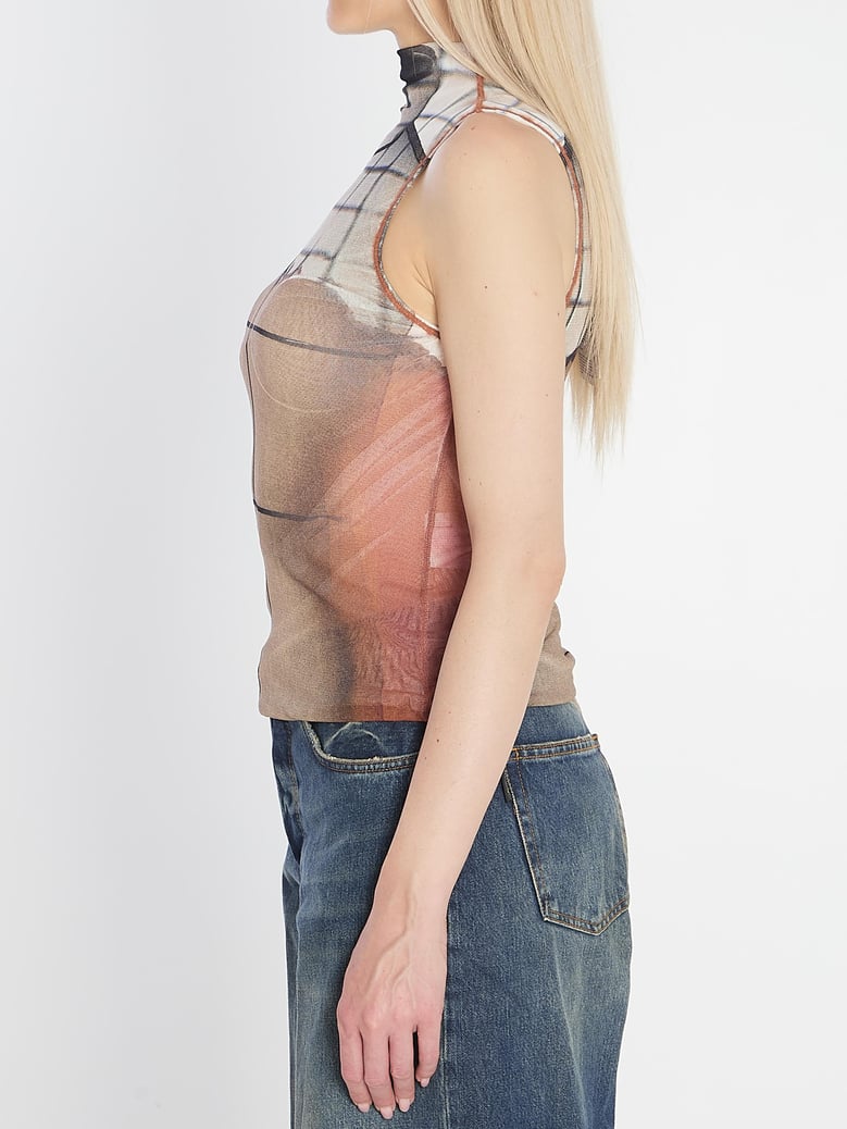 fire tank top by Selfnex