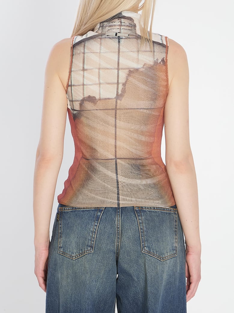 fire tank top by Selfnex