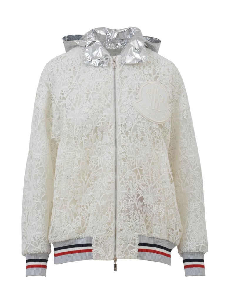 gamme rouge macramé jacket by Selfnex
