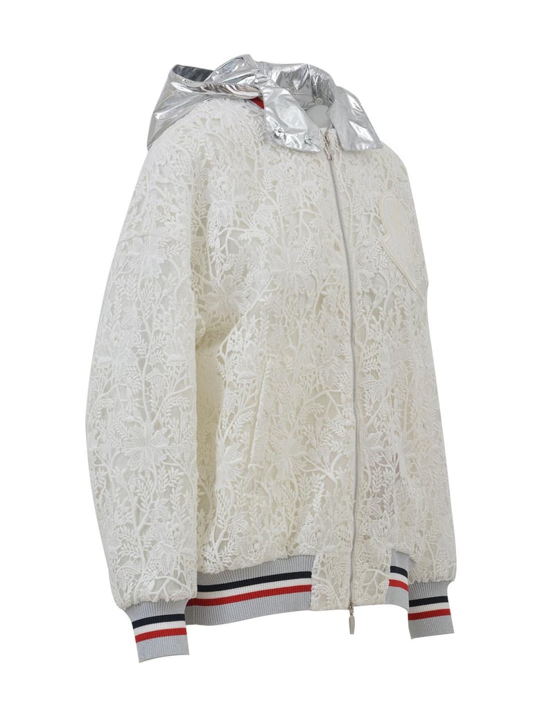 gamme rouge macramé jacket by Selfnex