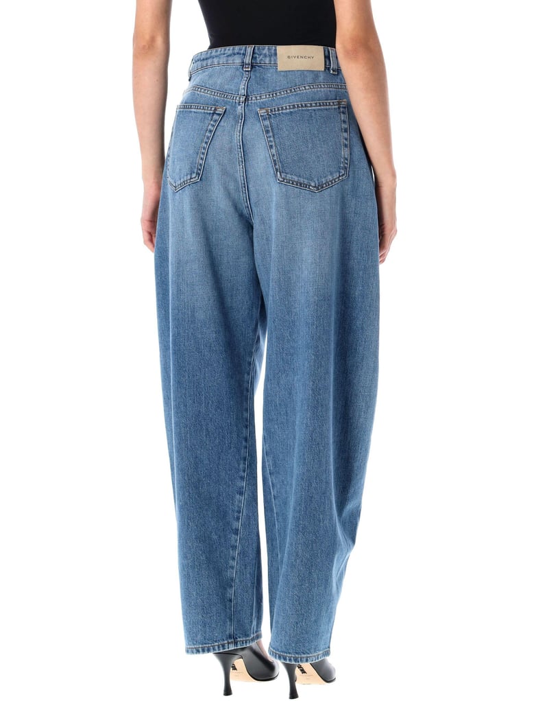 cocoon logo-patch jeans by Selfnex
