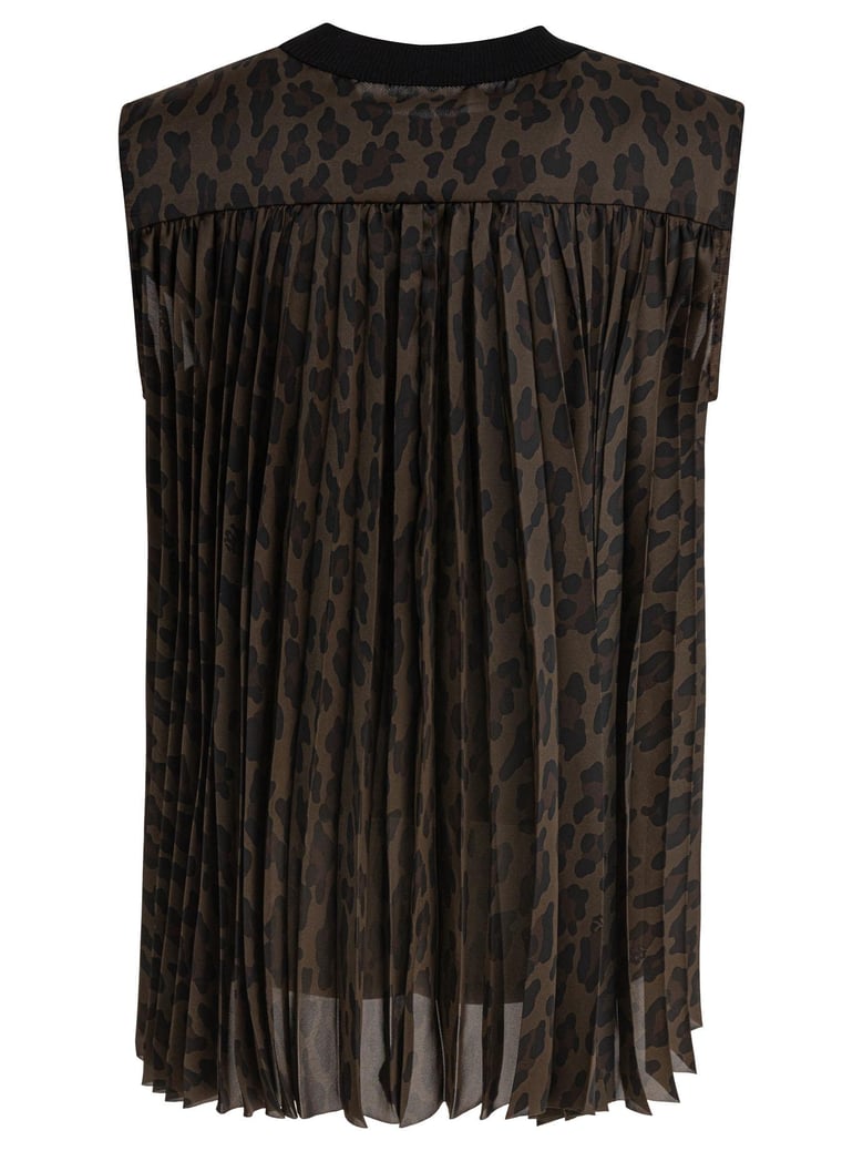 leopard print top by Selfnex