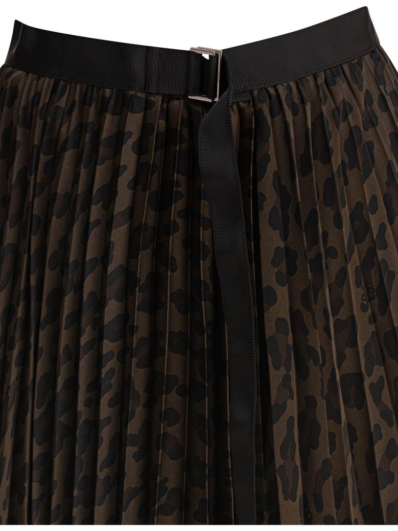 leopard skirt by Selfnex