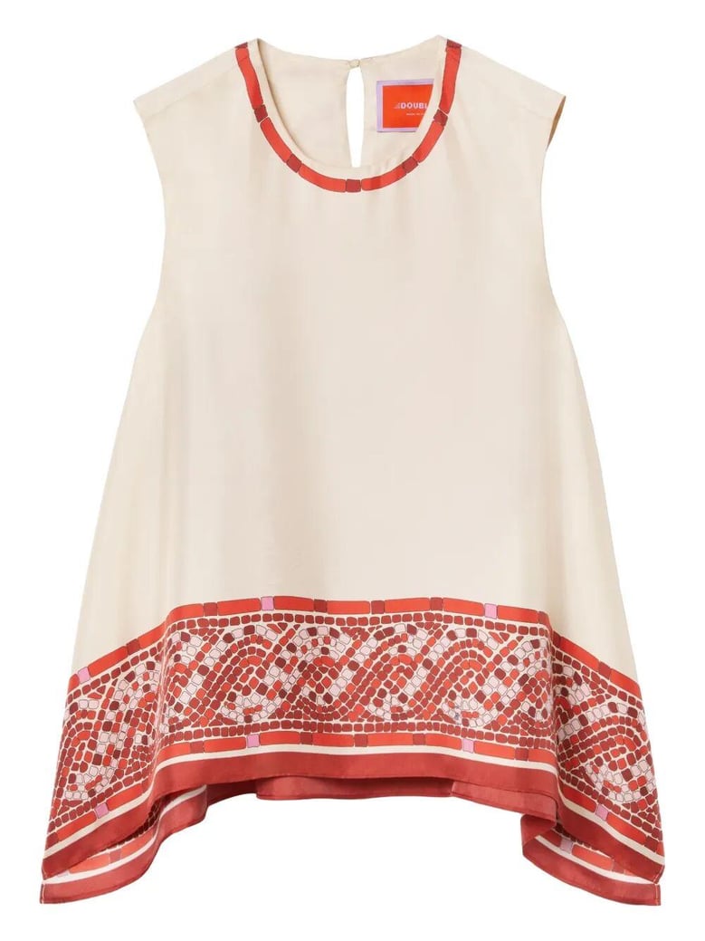 san carlo top sleeveless shirt by Selfnex