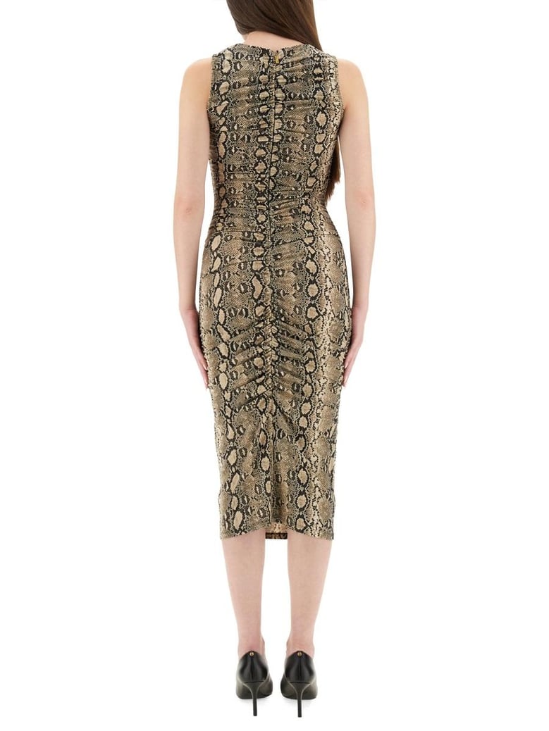powder recycled viscose dresses by Selfnex