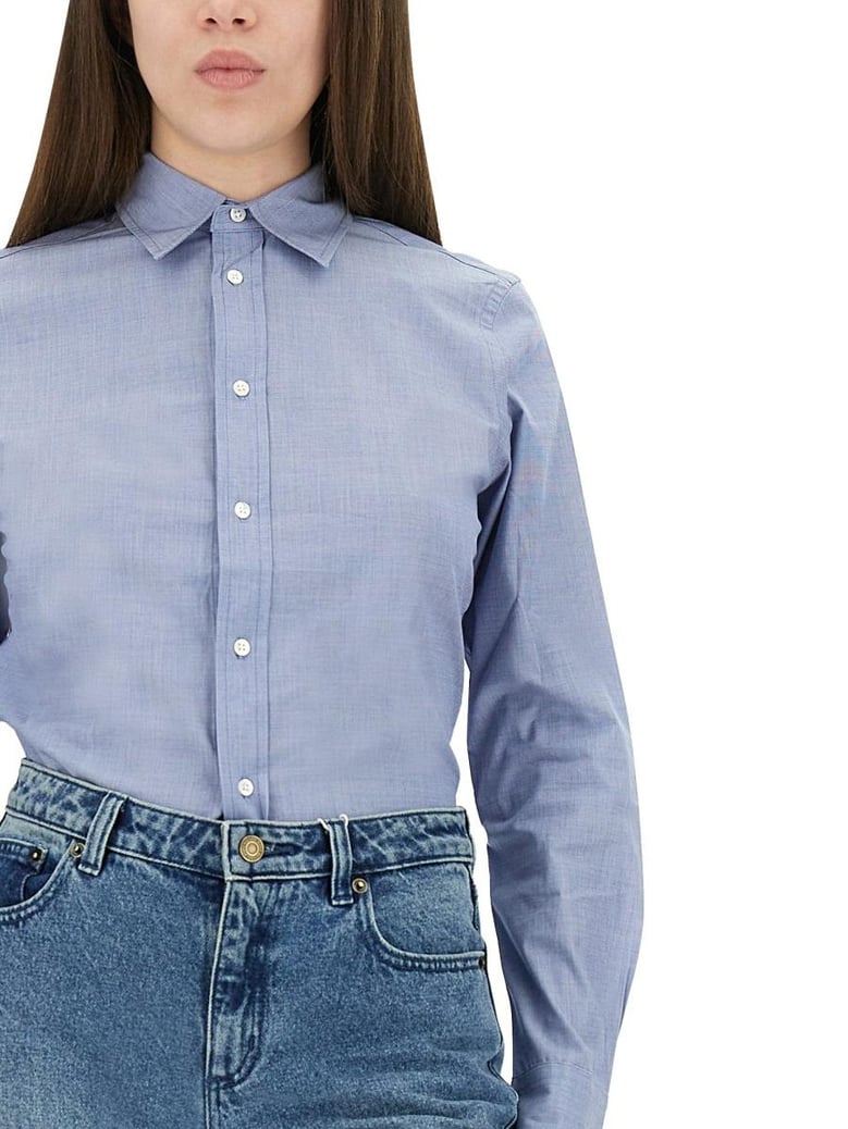 blue cotton shirts by Selfnex