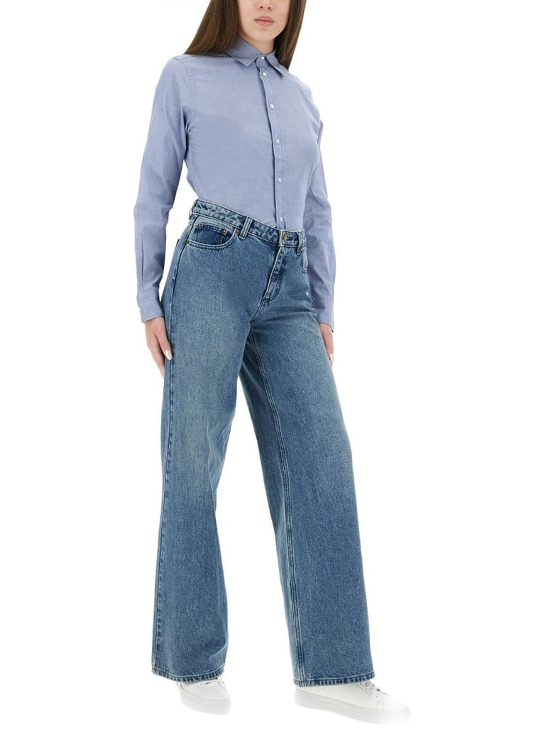 blue cotton shirts by Selfnex