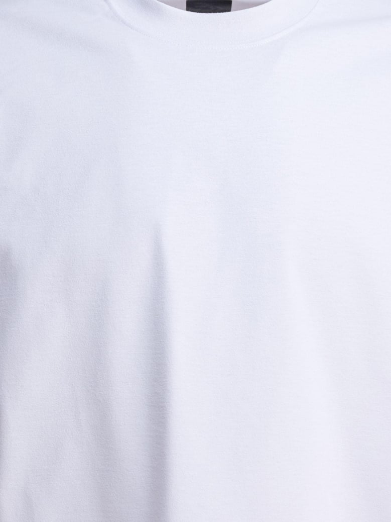 white polyester t-shirt by Selfnex