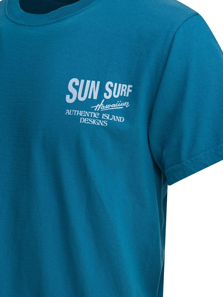 blue cotton t-shirt by Selfnex