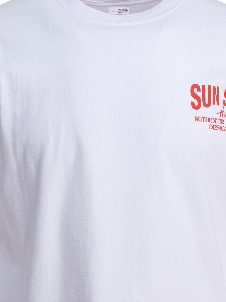 white cotton t-shirt by Selfnex