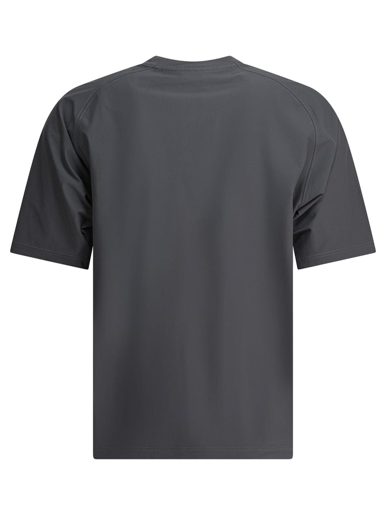 grey polyester t-shirt by Selfnex