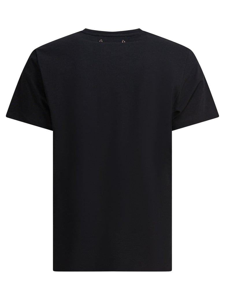 black cotton t-shirt by Selfnex