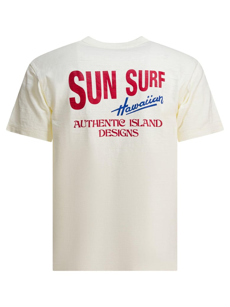 beige cotton t-shirt by Selfnex