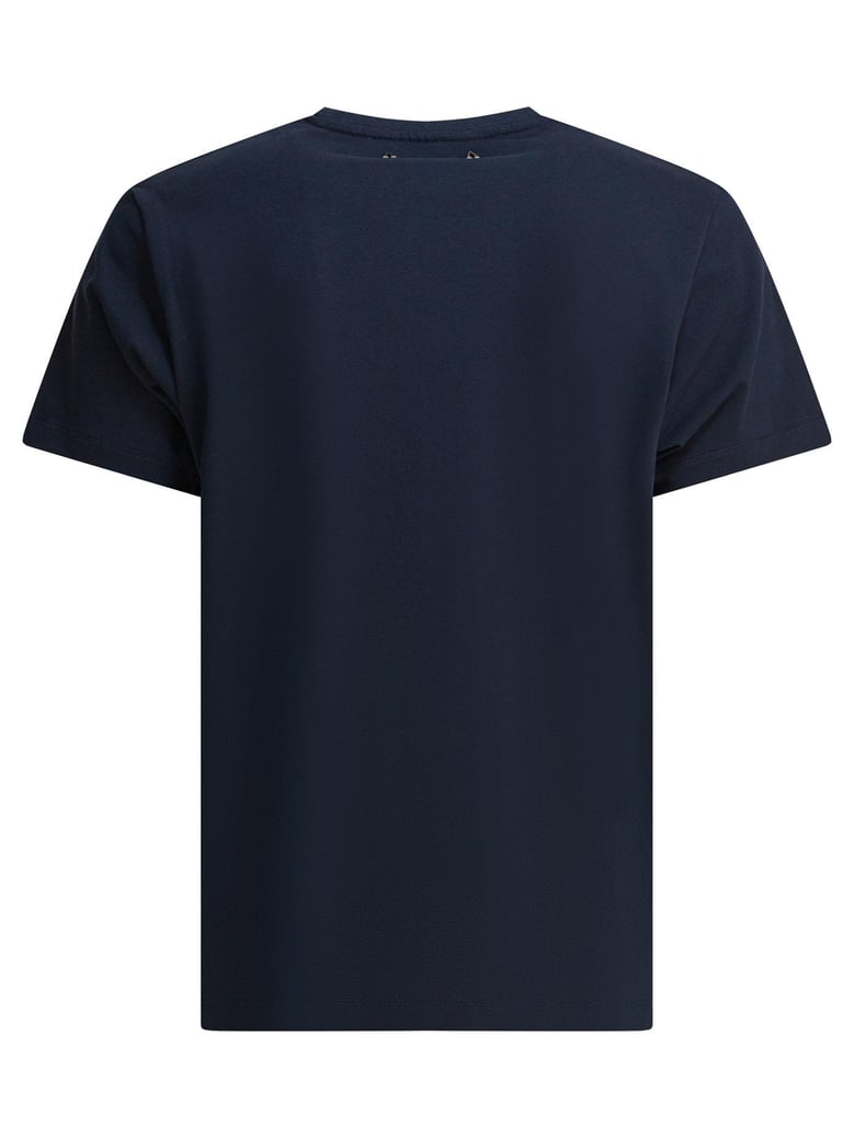blue cotton t-shirt by Selfnex