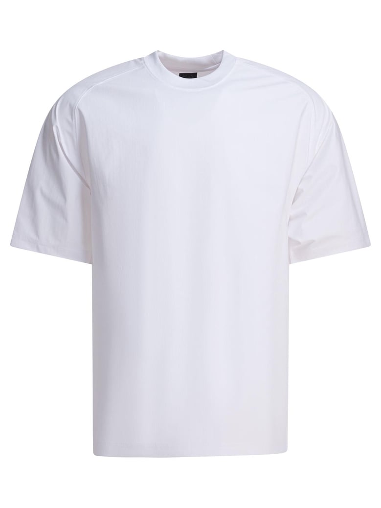 white polyester t-shirt by Selfnex