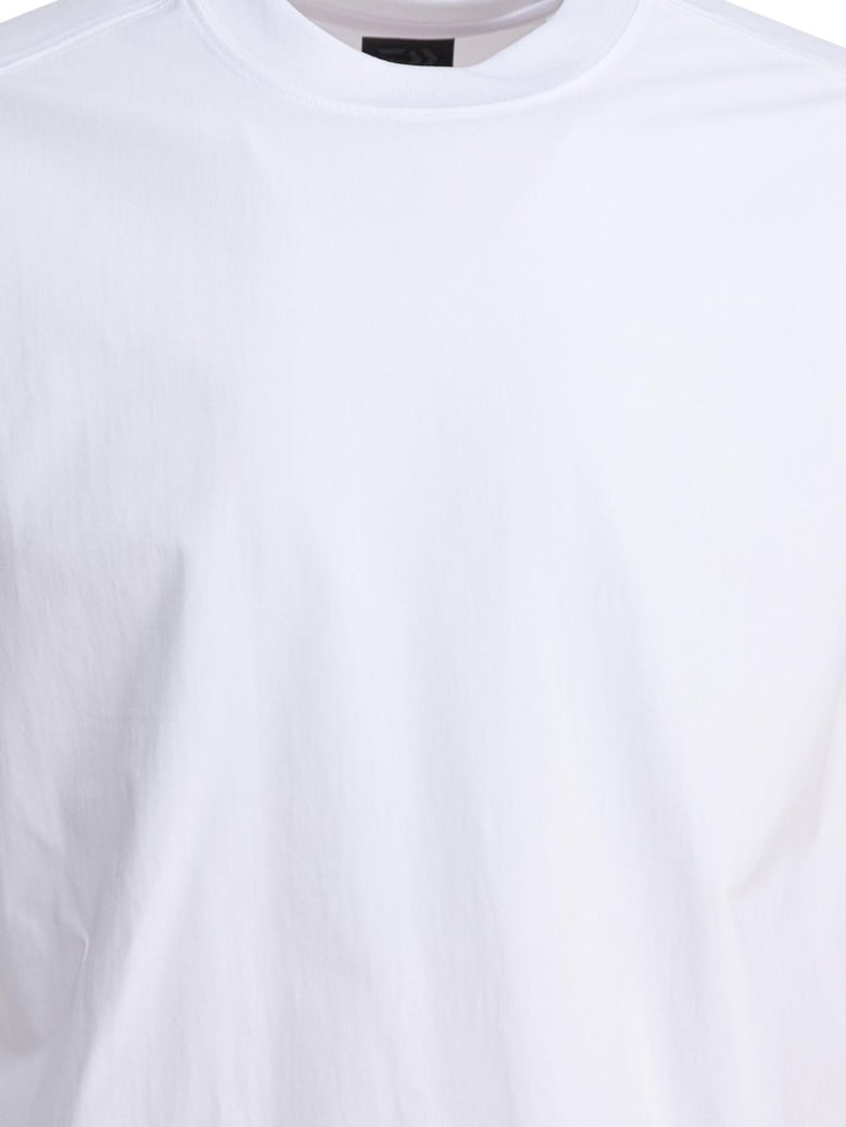 white polyester t-shirt by Selfnex