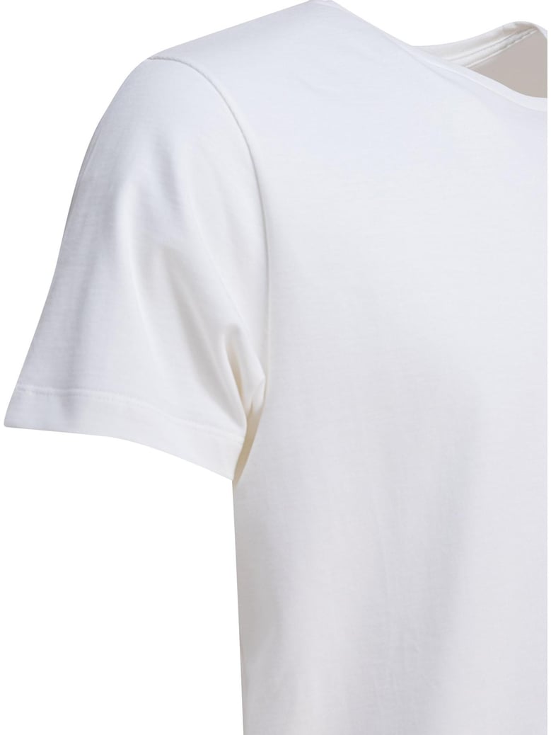 white cotton t-shirt by Selfnex
