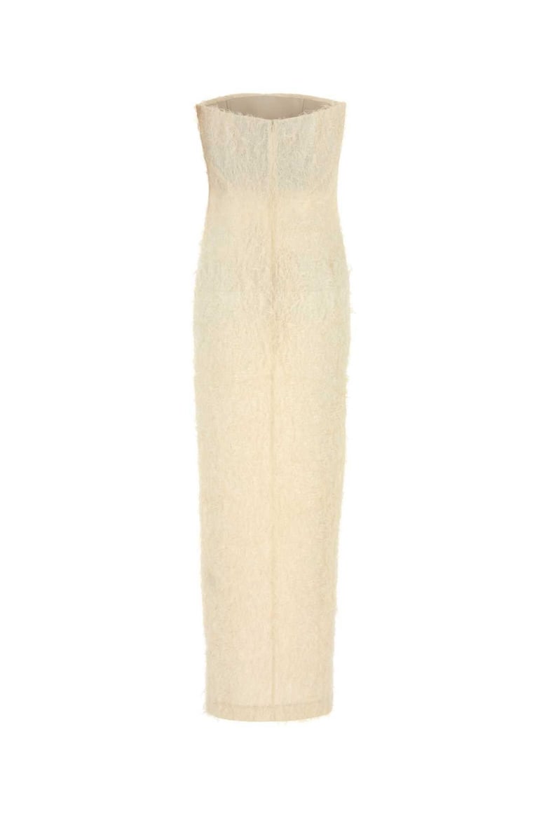 ivory fil coupe dress by Selfnex
