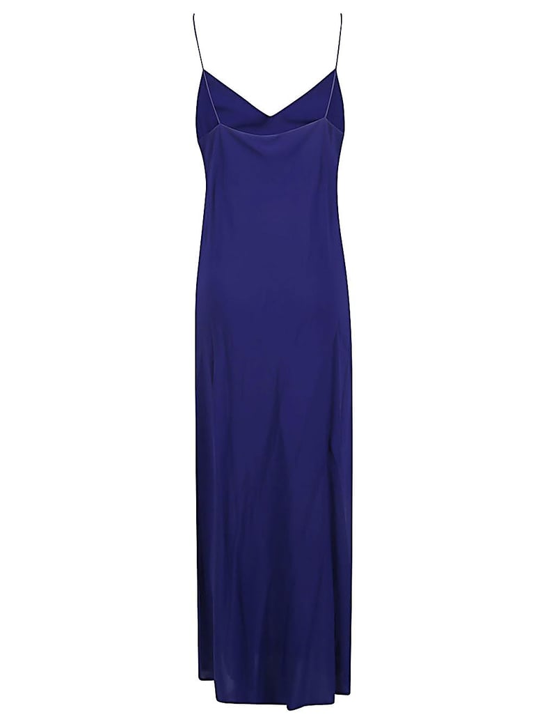 georgette long slip dress by Selfnex
