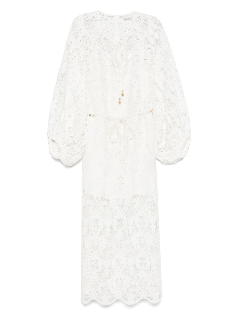 coco lace midi dress by Selfnex