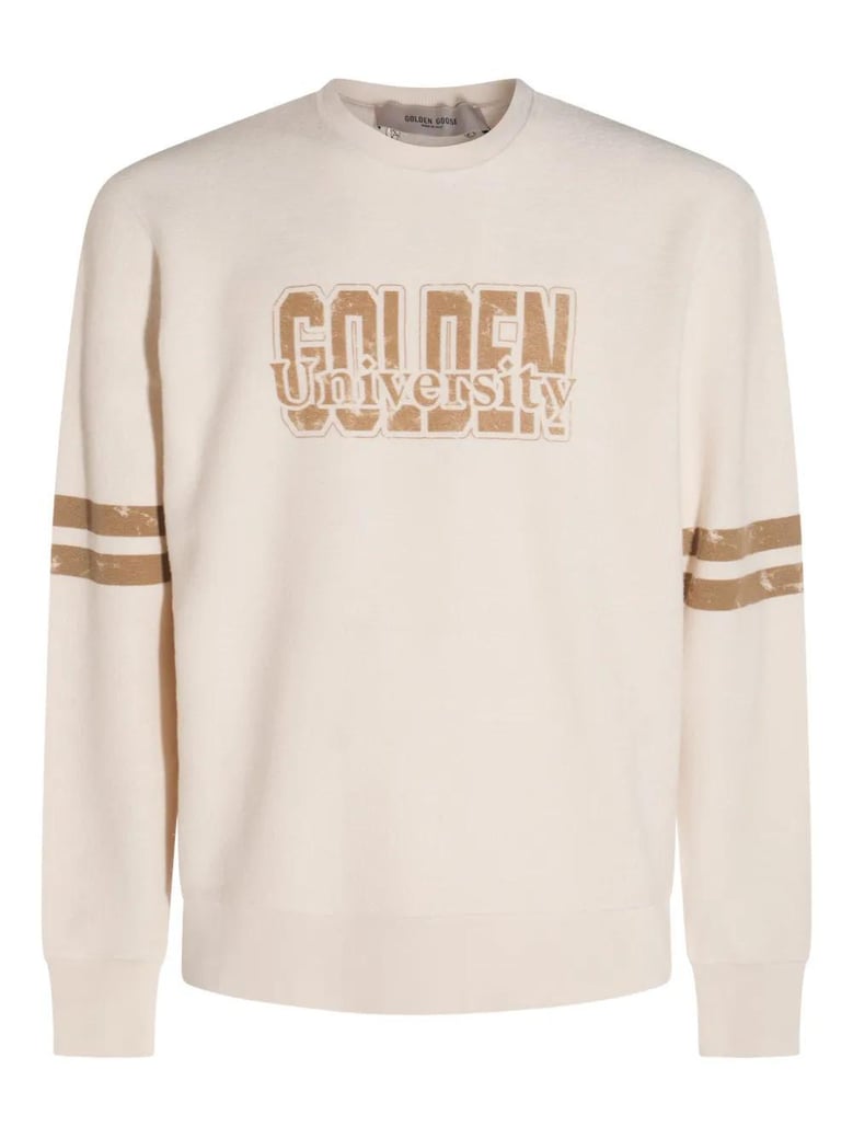 logo cotton sweatshirt by Selfnex