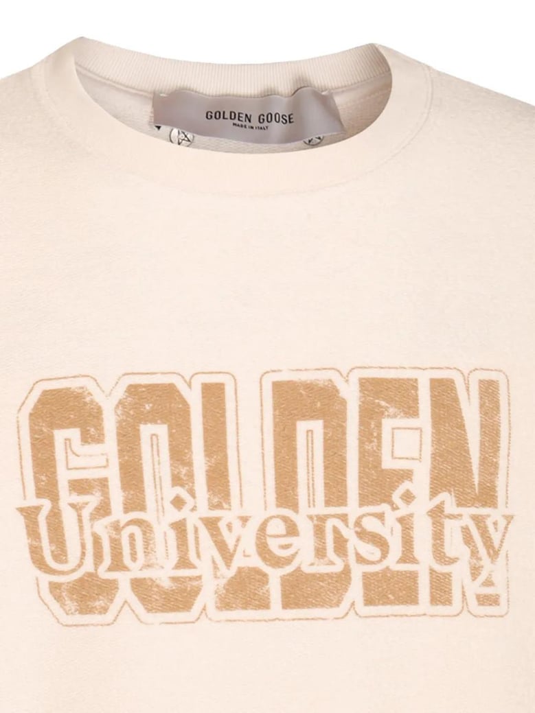 logo cotton sweatshirt by Selfnex