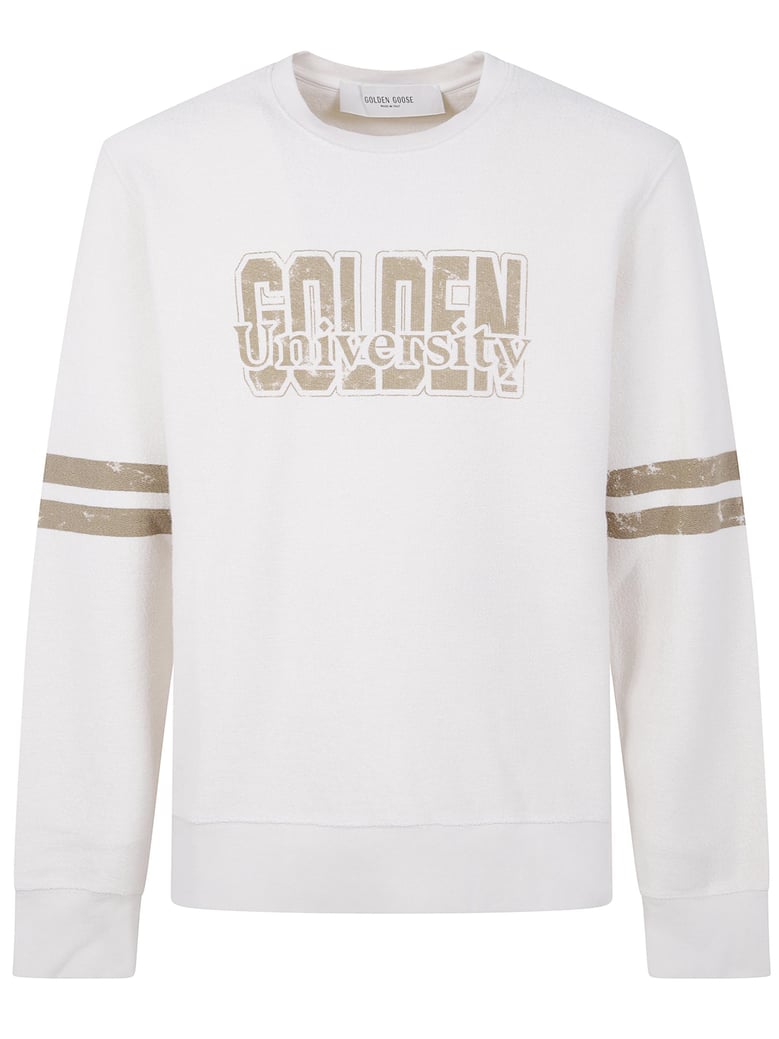 logo cotton sweatshirt by Selfnex