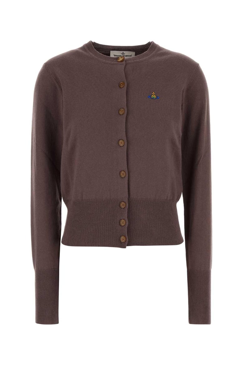 brown cotton cashmere sweaters by Selfnex