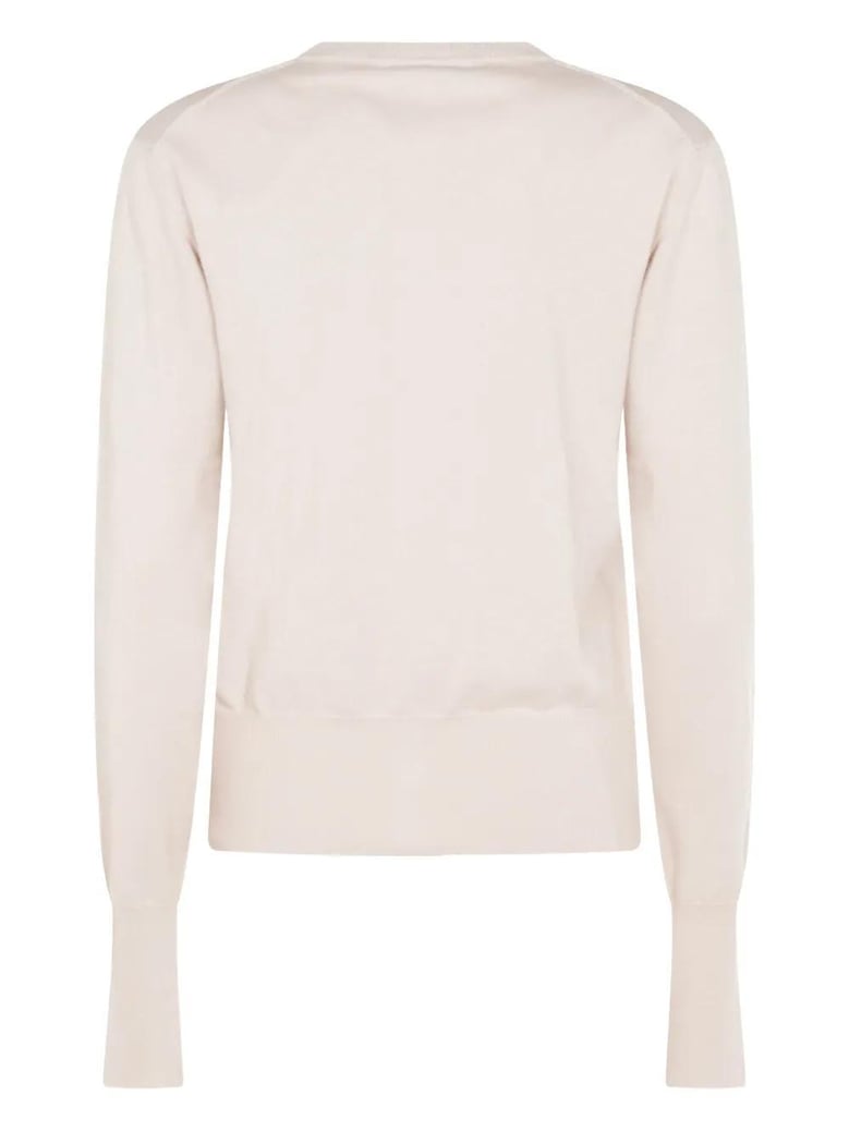 white cotton cashmere sweaters by Selfnex