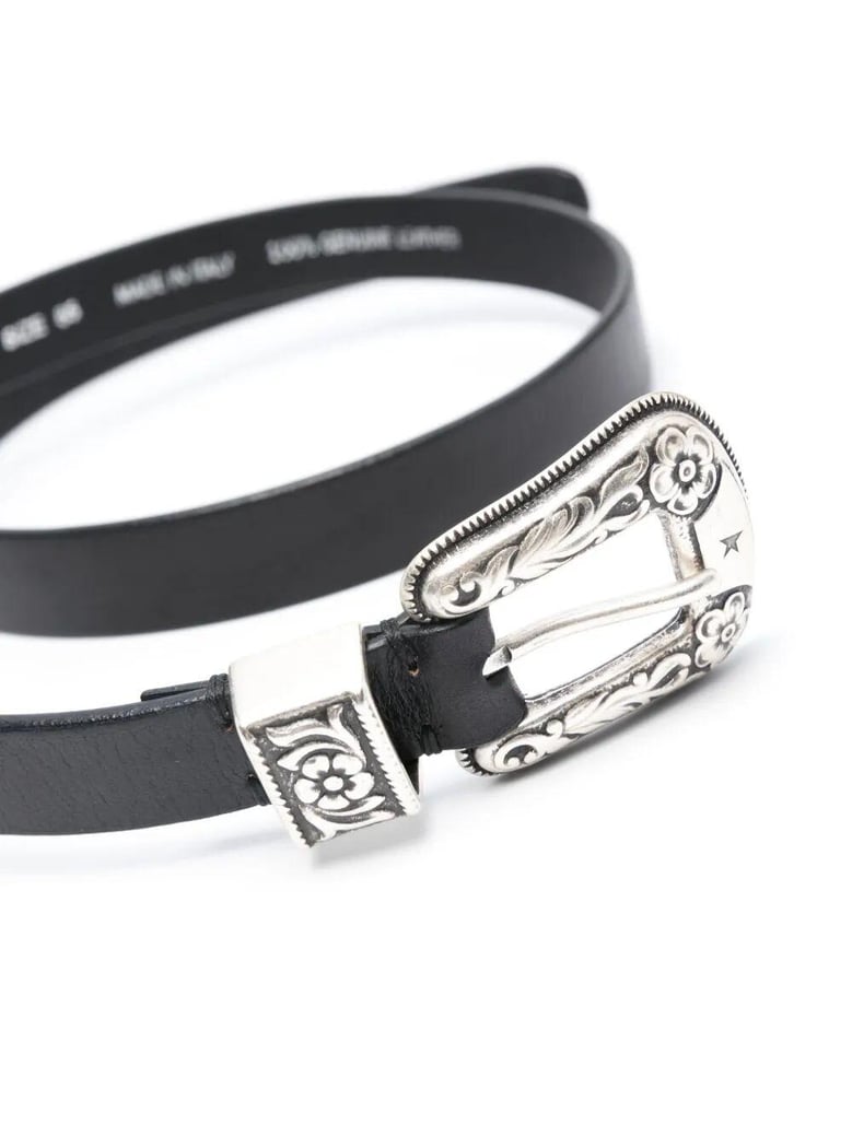 new belt lace washed leather by Selfnex
