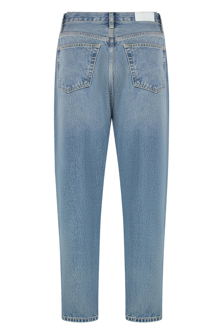 high-rise boyfriend jeans by Selfnex