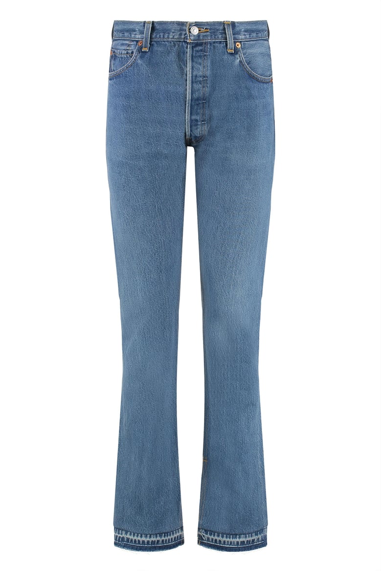re/done x levis - high-rise skinny-fit jeans by Selfnex