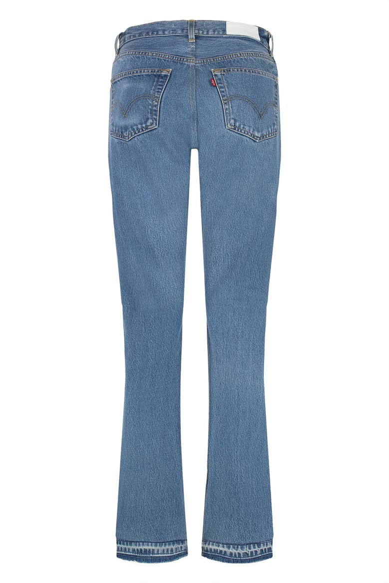 re/done x levis - high-rise skinny-fit jeans by Selfnex