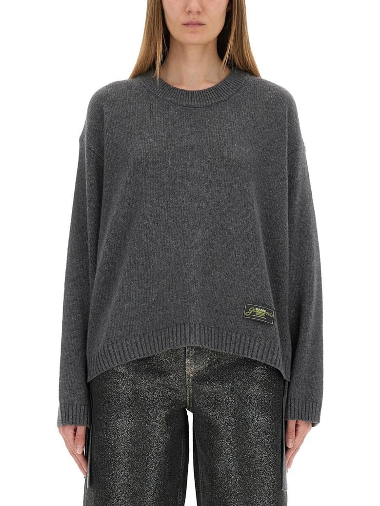 grey recycled wool sweaters by Selfnex