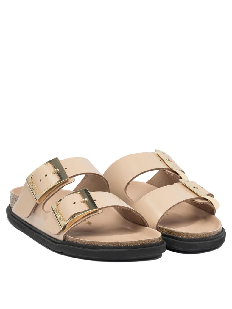 beige eva sandals by Selfnex