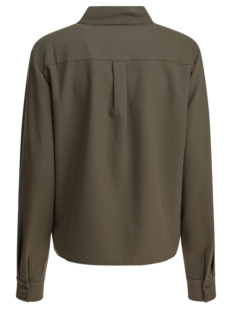 twill blouse by Selfnex