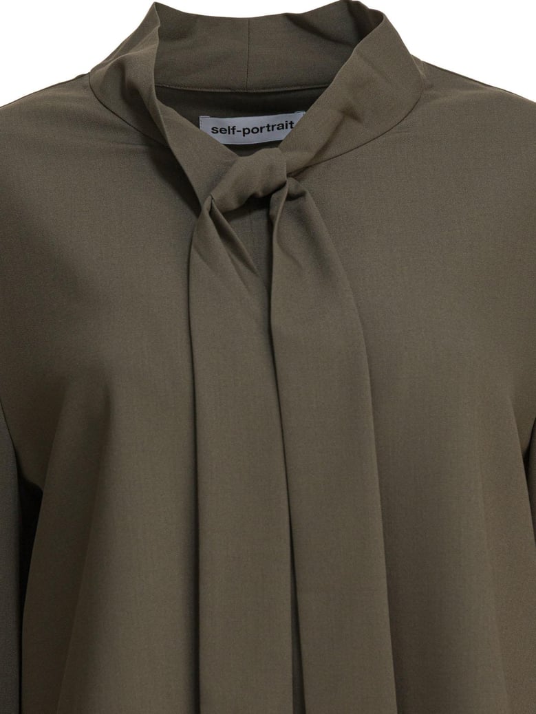 twill blouse by Selfnex