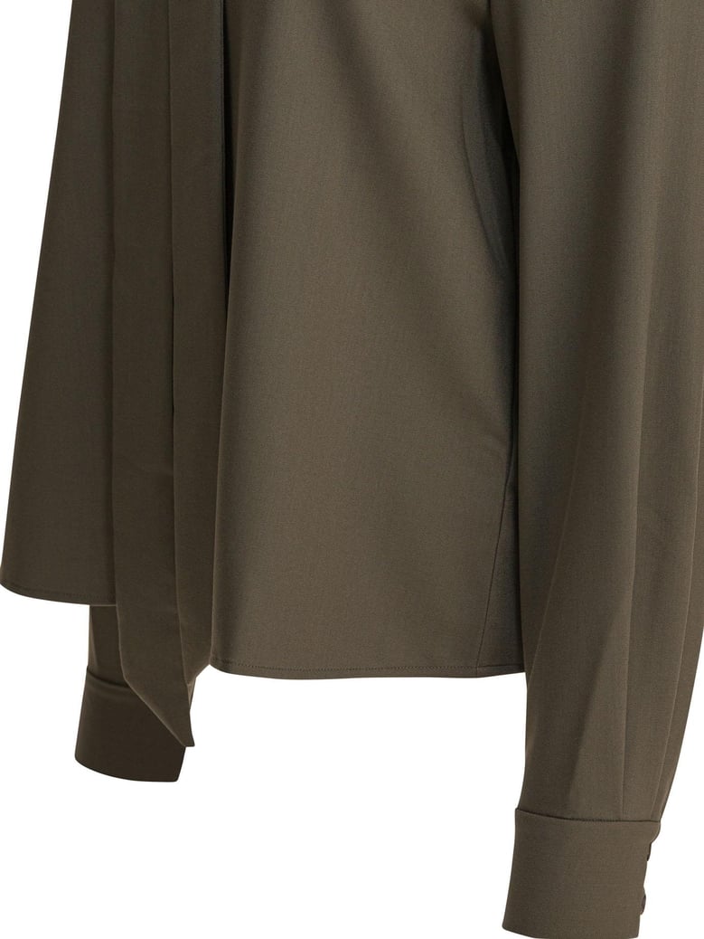 twill blouse by Selfnex