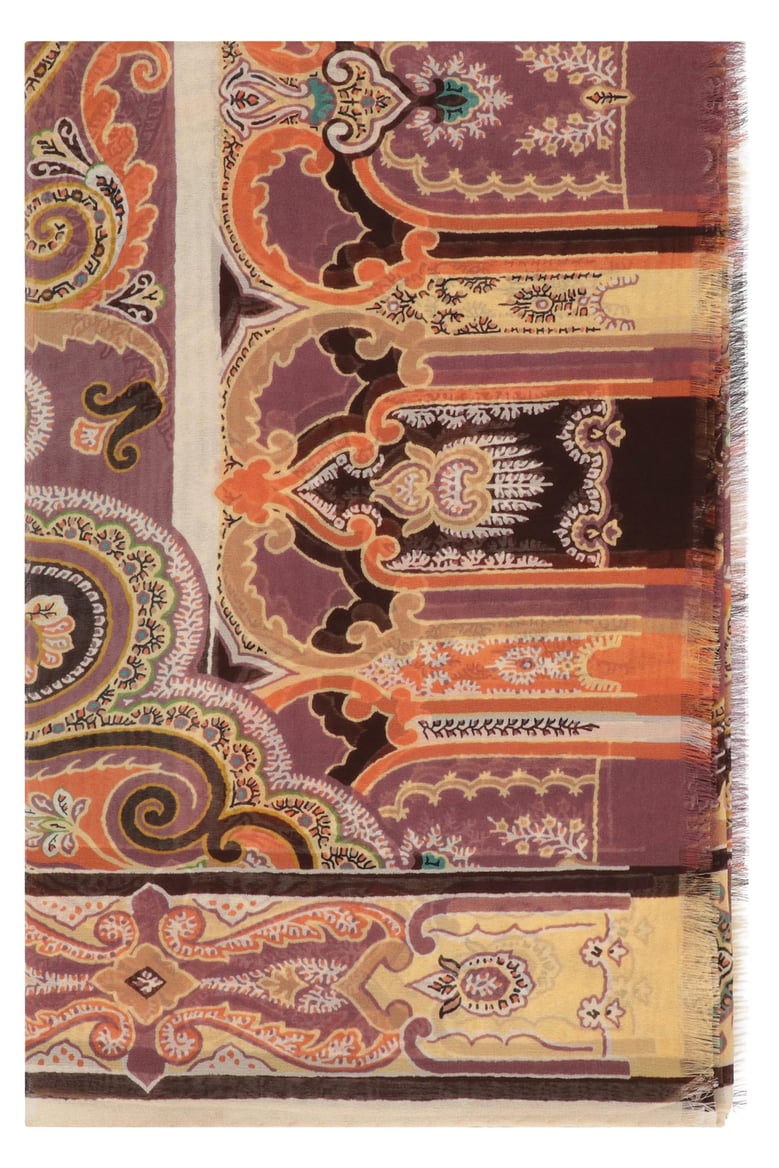 printed silk scarf by Selfnex