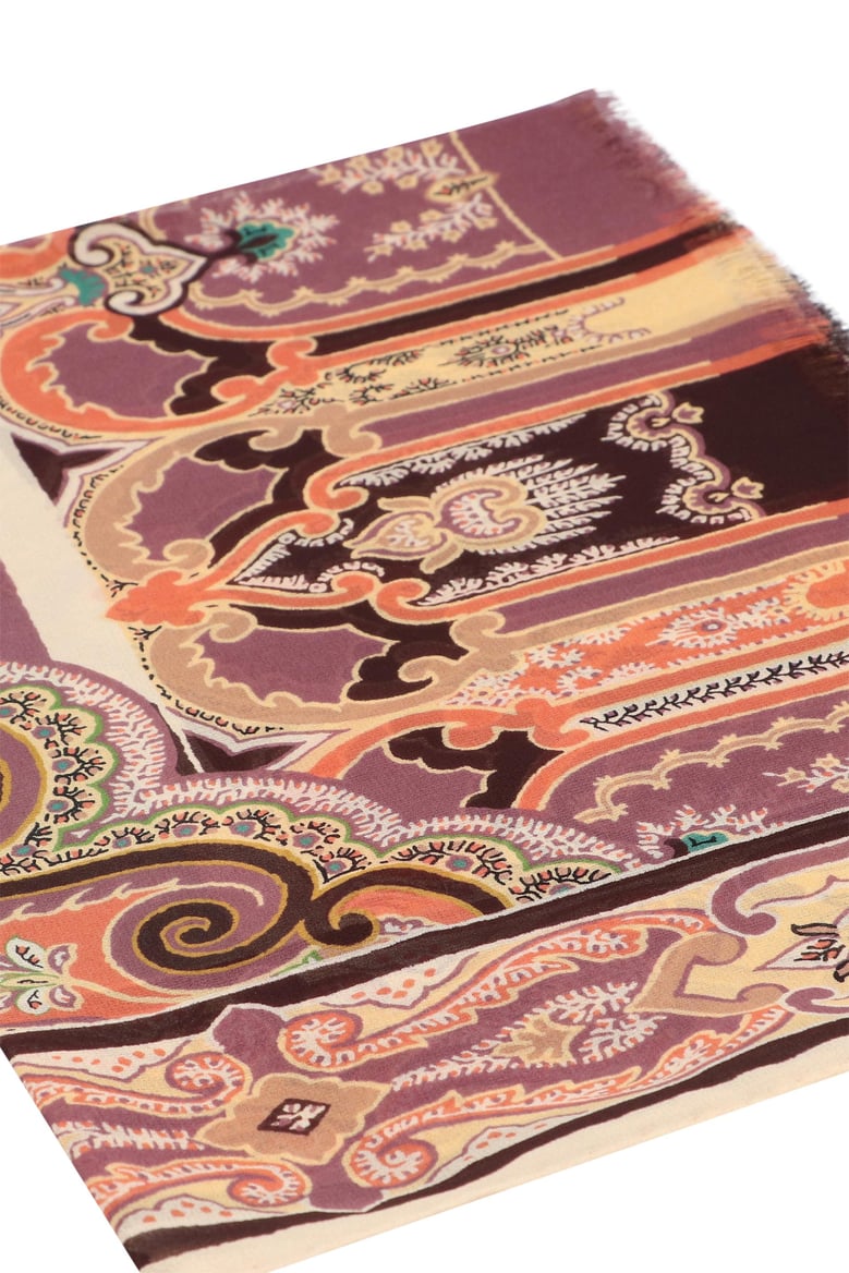 printed silk scarf by Selfnex