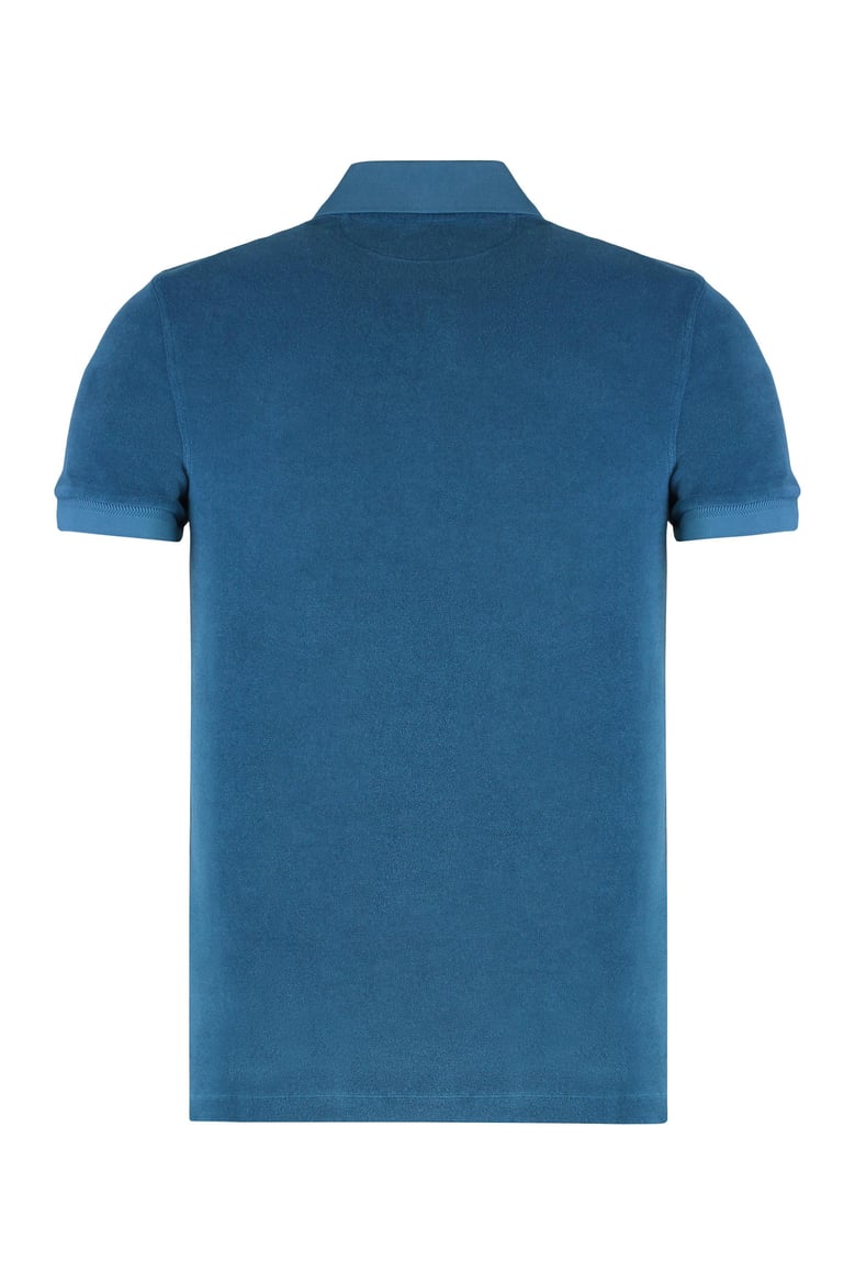 towelling polo shirt by Selfnex
