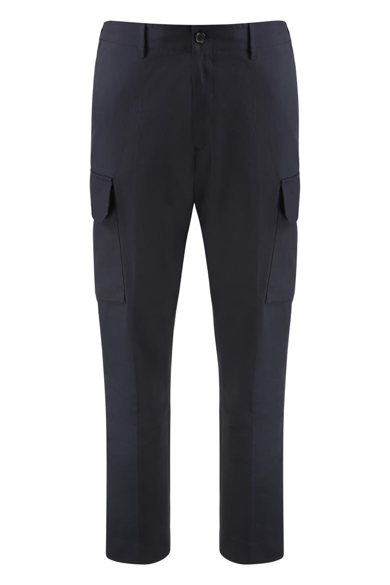cotton cargo-trousers by Selfnex