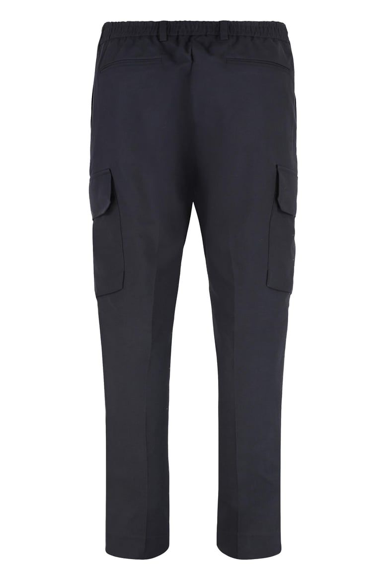 cotton cargo-trousers by Selfnex