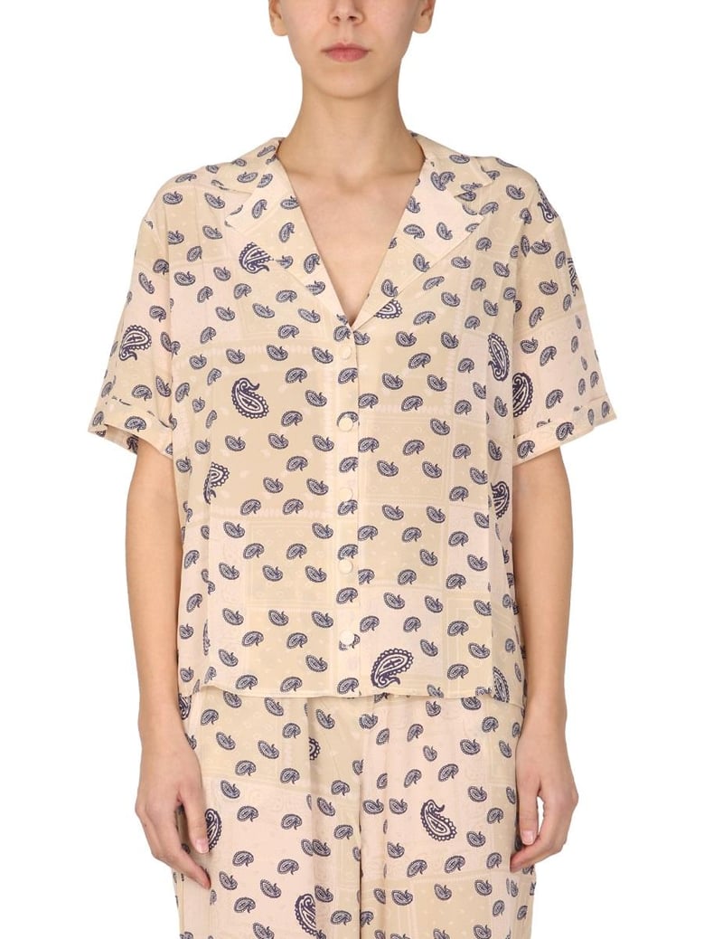 paisley print shirt by Selfnex