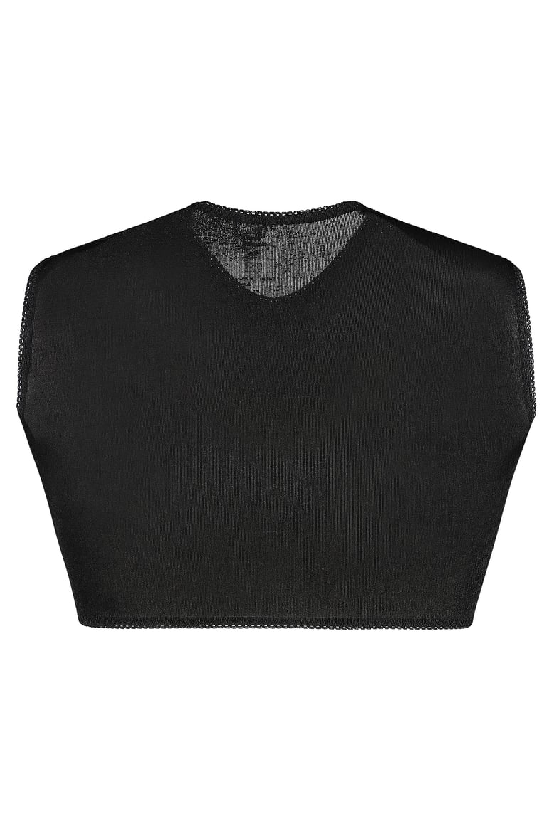 technical fabric crop top by Selfnex