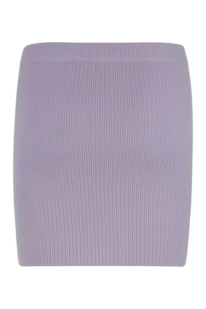 knitted mini skirt by Selfnex