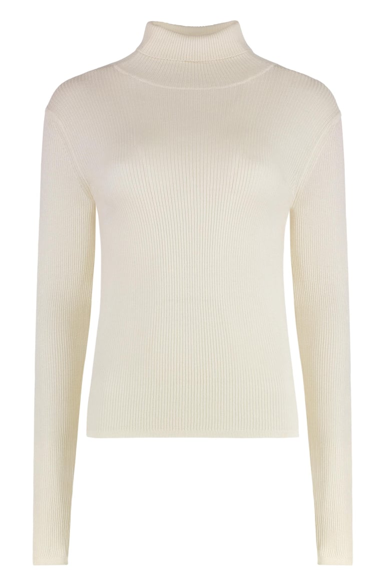 belle cashmere turtleneck pullover by Selfnex