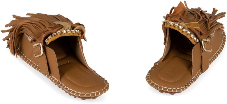 puli leather mules by Selfnex