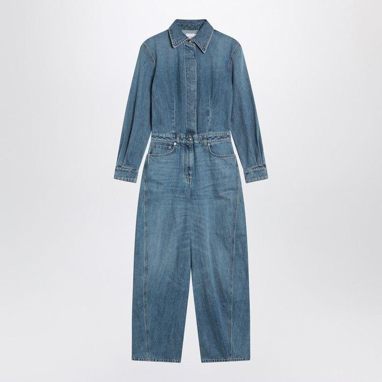 light blue denim jumpsuit by Selfnex