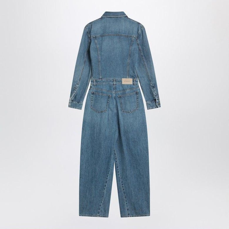 light blue denim jumpsuit by Selfnex